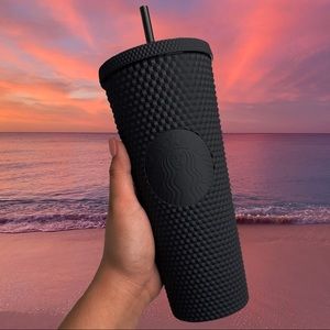 Starbucks Studded Matte Black Tumbler 24 fl oz.